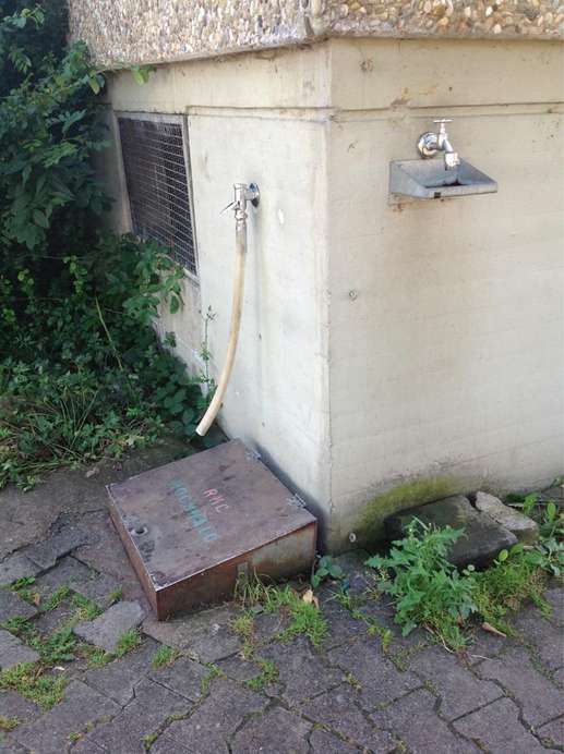 Een foto toegevoegd aan een locatie