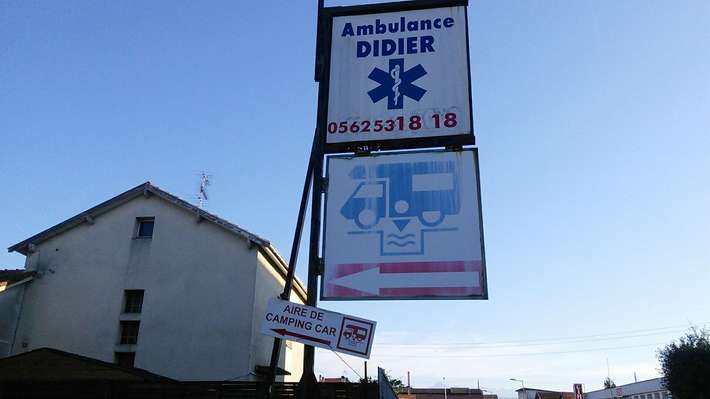 Aire de Camping-Car Ambulance Didier