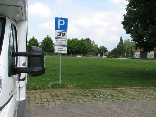 Wohnmobilstellplatz Marbach