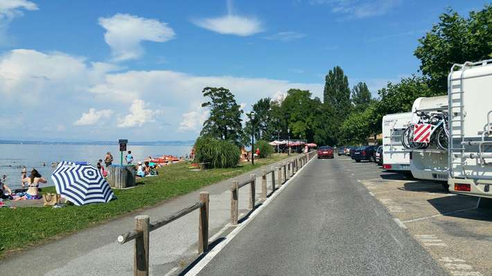 Parking Plage de Corzent