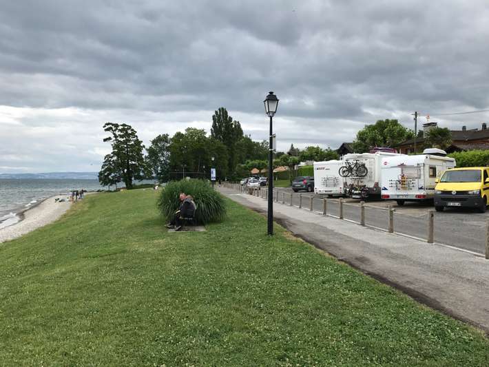 Parking Plage de Corzent