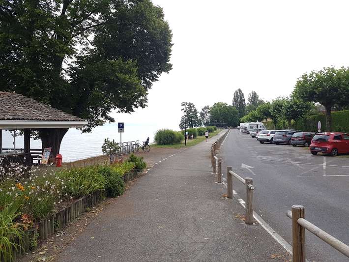 Parking Plage de Corzent