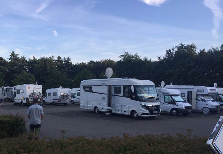 Strandparkplatz