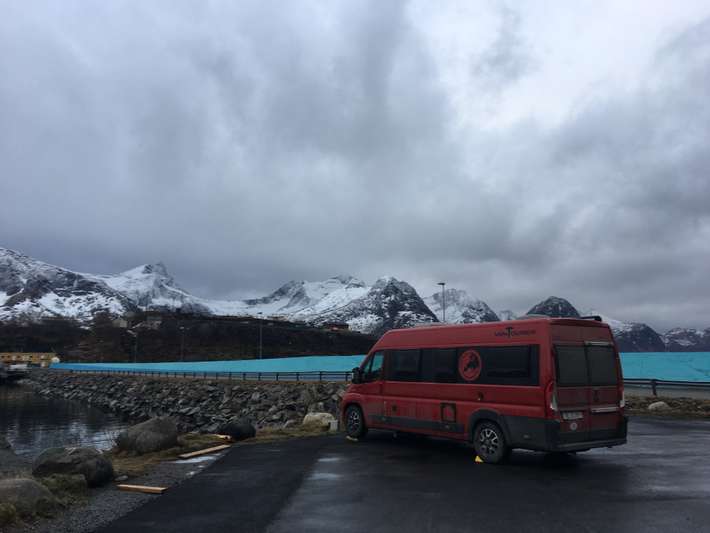 Parking Husøy i Senja