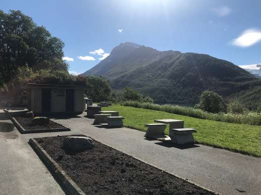 Een foto toegevoegd aan een locatie