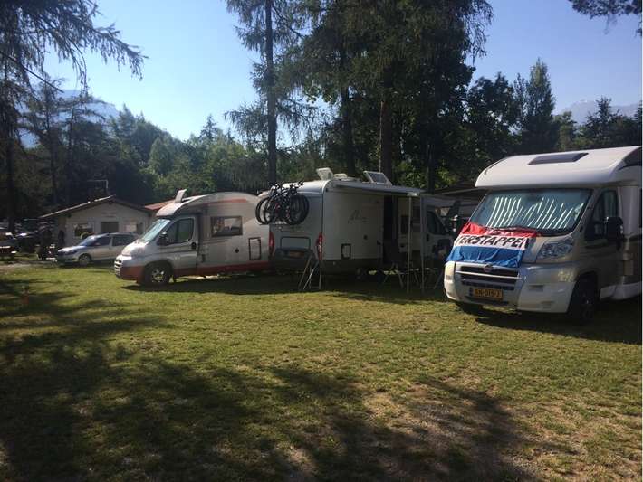 Camping im Park