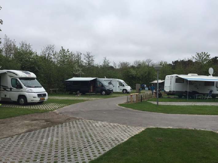 Parking bij Vakantiepark De Krim