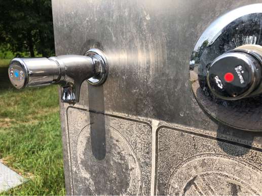 Een foto toegevoegd aan een locatie
