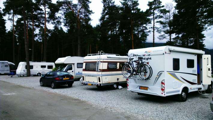 Voss resort Bavallstunet parking place
