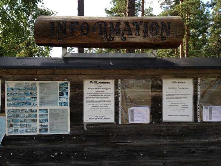 Naturcamping Hesjöns badplats