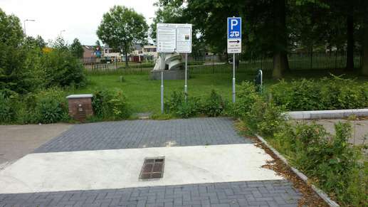 Een foto toegevoegd aan een locatie