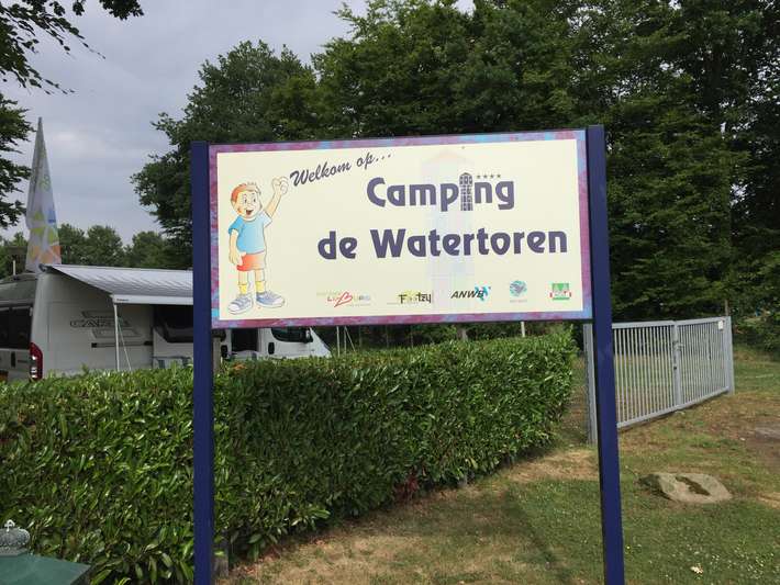 Camperplaats bij Camping de Watertoren