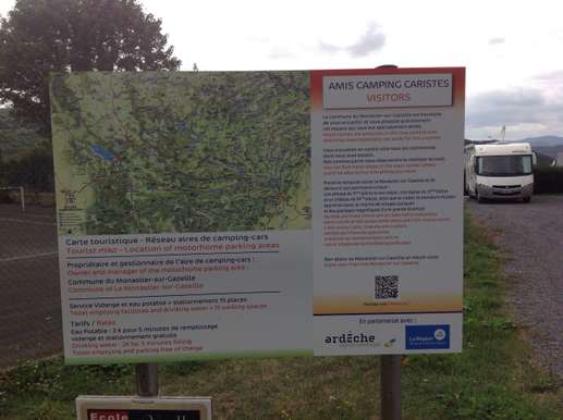 Ajout d'une photo à un emplacement