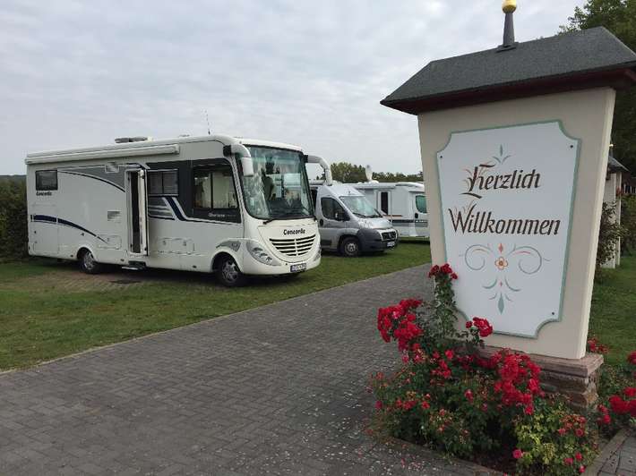 Campingplatz am Rhein