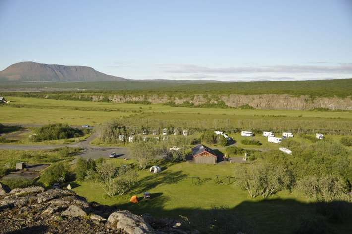 Ásbyrgi campground