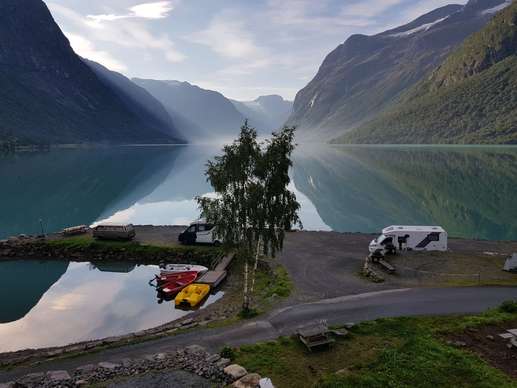 Een foto toegevoegd aan een locatie