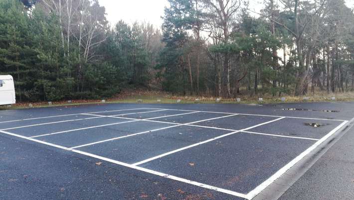 Parkplatz am Inselbad