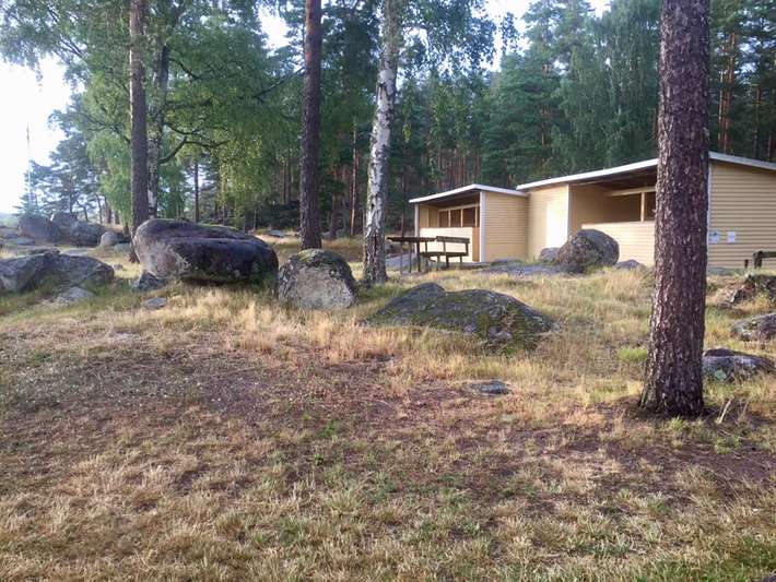 Naturcamping Hesjöns badplats