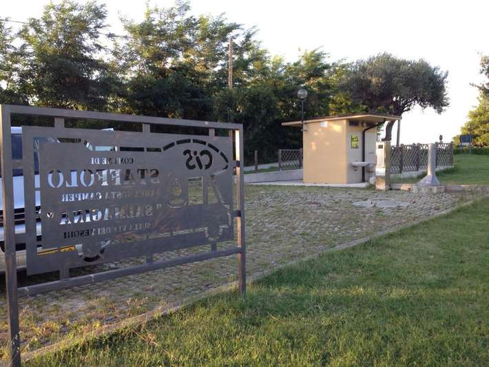 Area sosta camper Salmagina