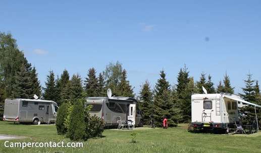 Camperplaats bij camping Sparrenhof