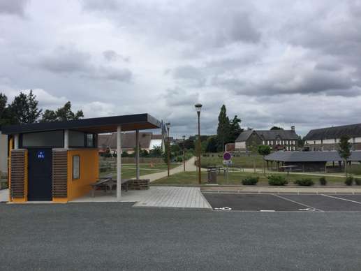Een foto toegevoegd aan een locatie