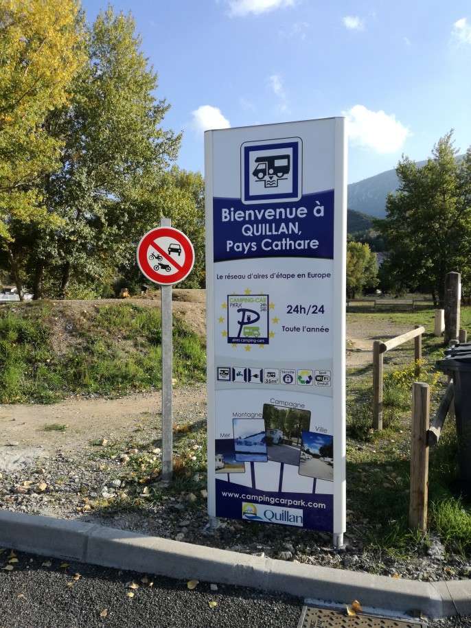 Camping-Car Park de Quillan, Coeur du Pays Cathare