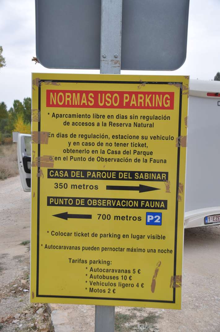 Parking Autocaravanes La Fuentona de Muriël