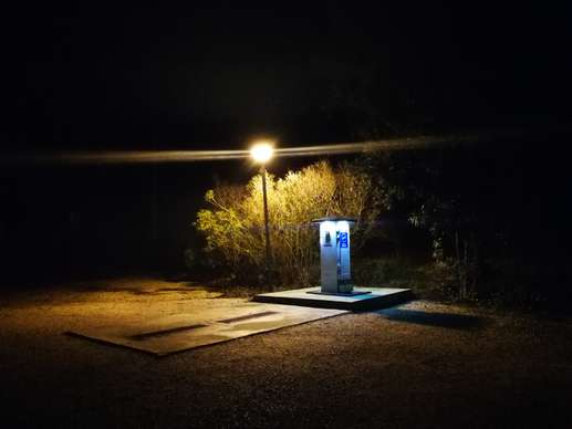 Een foto toegevoegd aan een locatie