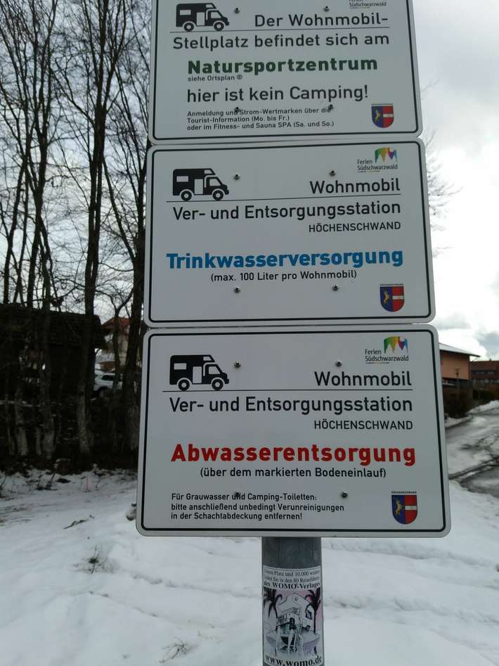 Ver- und Entsorgungsstation Höchenschwand