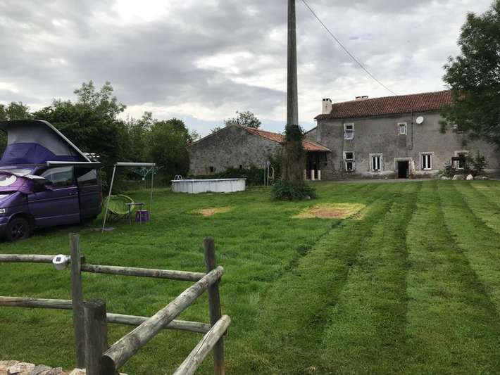 Fortified french retreat with camping