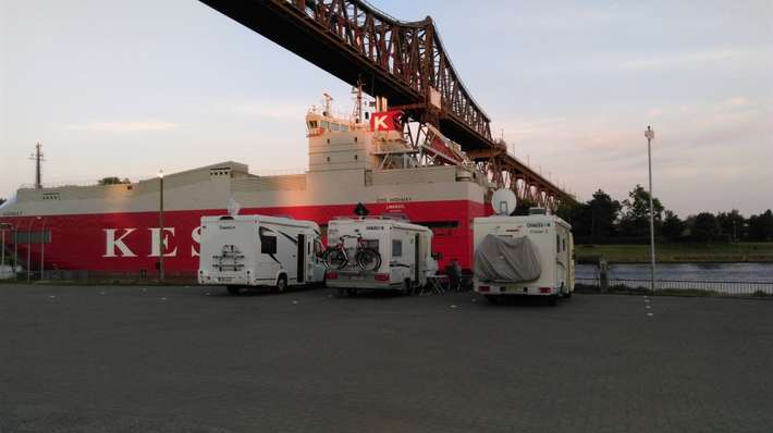 Wohnmobilhafen am Kreishafen NOK