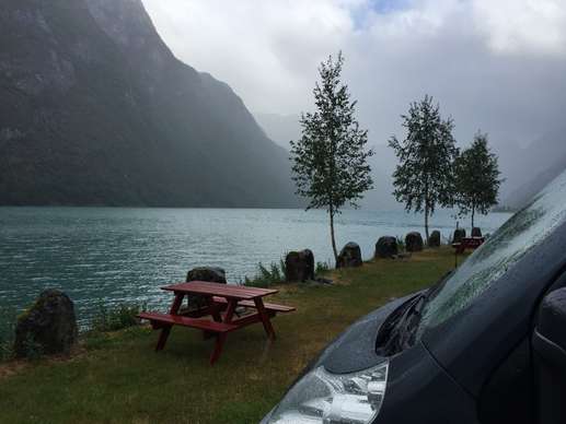 Een foto toegevoegd aan een locatie