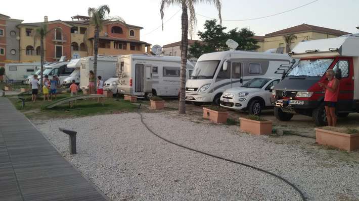 Parking Sosta Camper