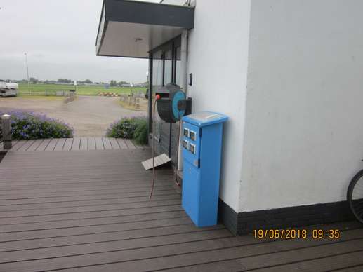 Een foto toegevoegd aan een locatie