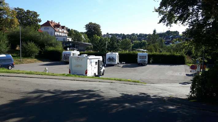 Stellplatz am Freibad