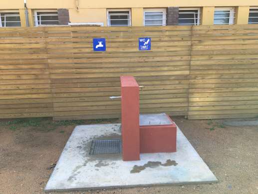 Een foto toegevoegd aan een locatie