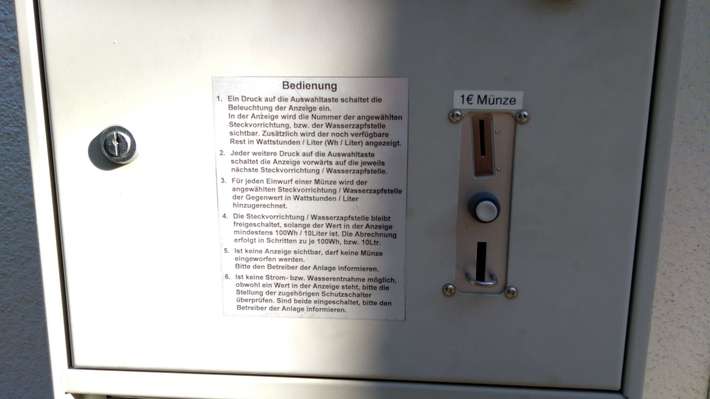 Stellplatz beim Gemeindehaus