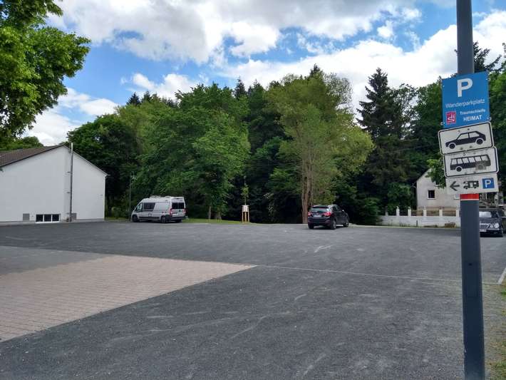 Stellplatz beim Gemeindehaus