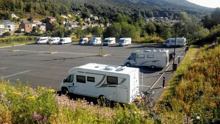 Aire de camping-car de Bogny-sur-Meuse