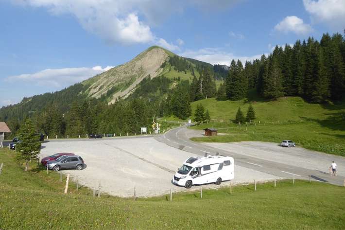 Parking Glaubenbielen-Passhöhe