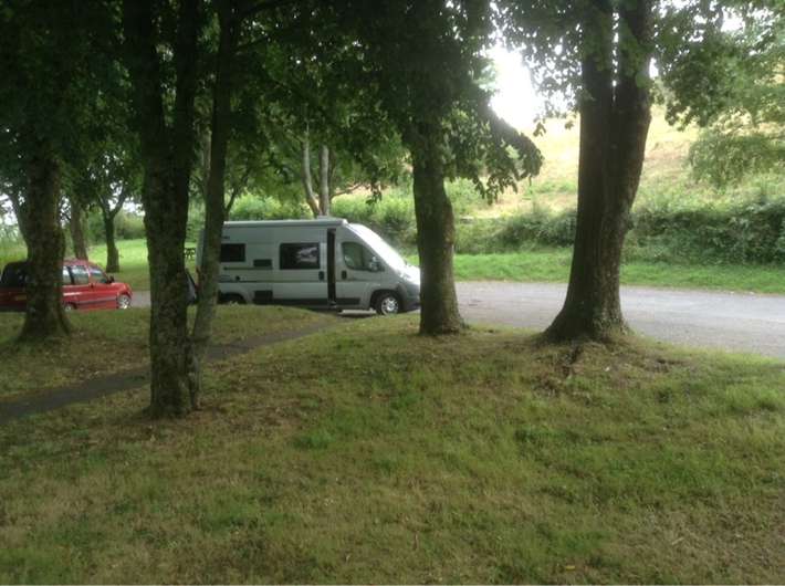 Parking Dryslwyn Picnic Site