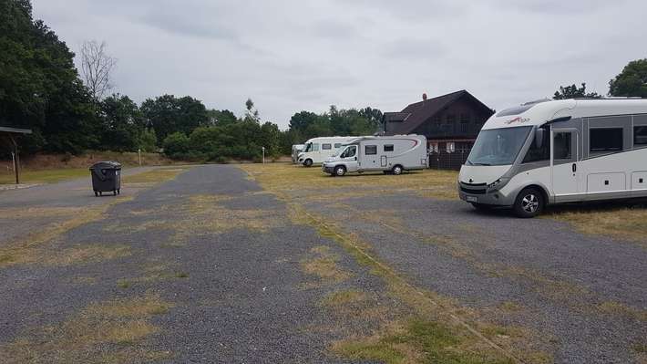 Wohnmobilstellplatz am Alfsee