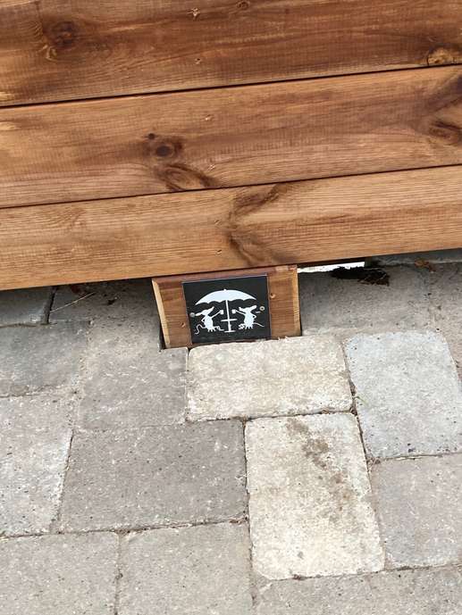 Een foto toegevoegd aan een locatie