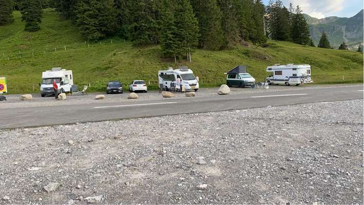 Parking Glaubenbielen-Passhöhe