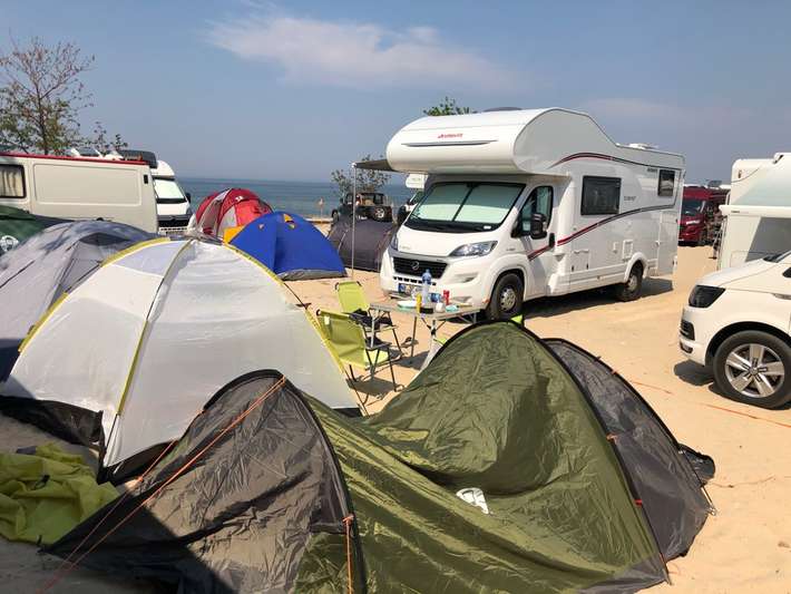 Camper Park Beach