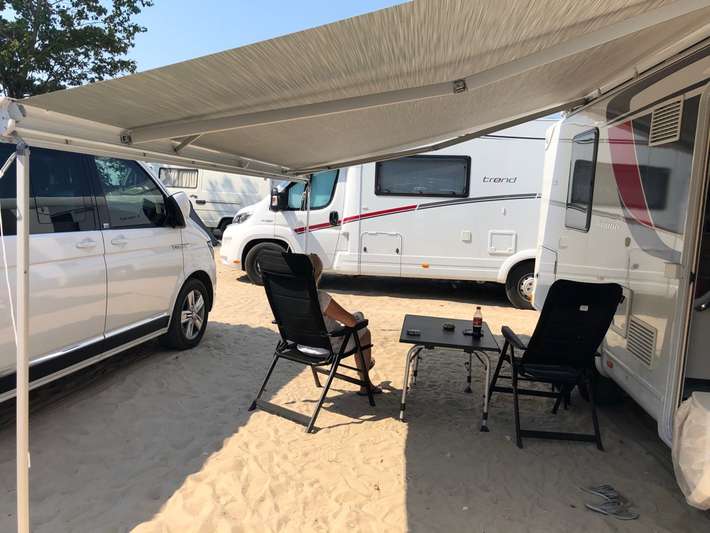 Camper Park Beach