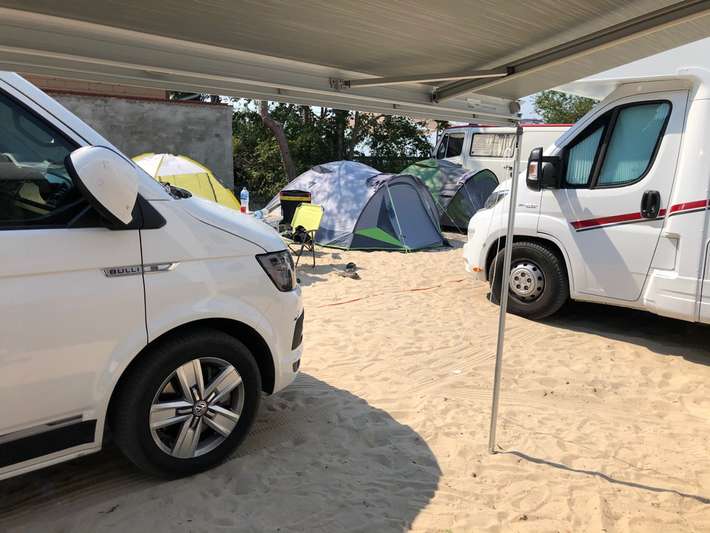 Camper Park Beach