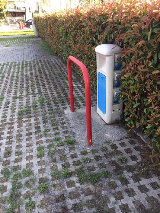 Een foto toegevoegd aan een locatie