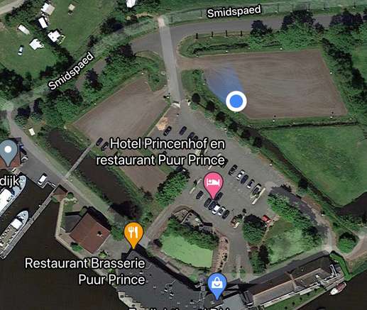 Een foto toegevoegd aan een locatie