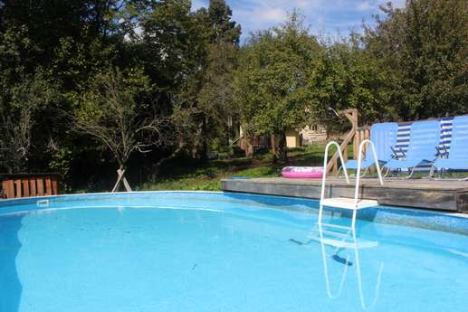 Camping en accommodations Modrá Farma